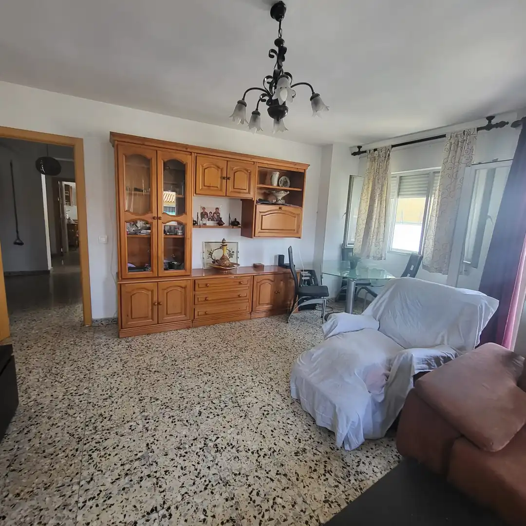 Sala d'estar de Pis en venda en Vélez-Málaga amb Aire condicionat, Terrassa i Traster