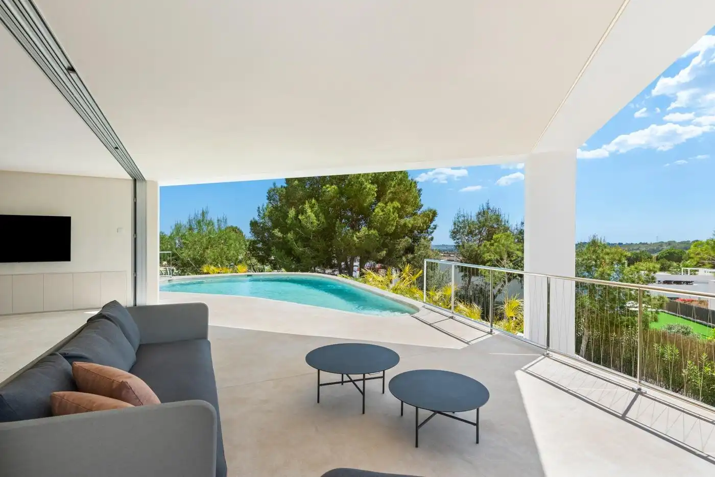 Terrassa de Casa o xalet en venda en Orihuela amb Aire condicionat, Jardí privat i Terrassa
