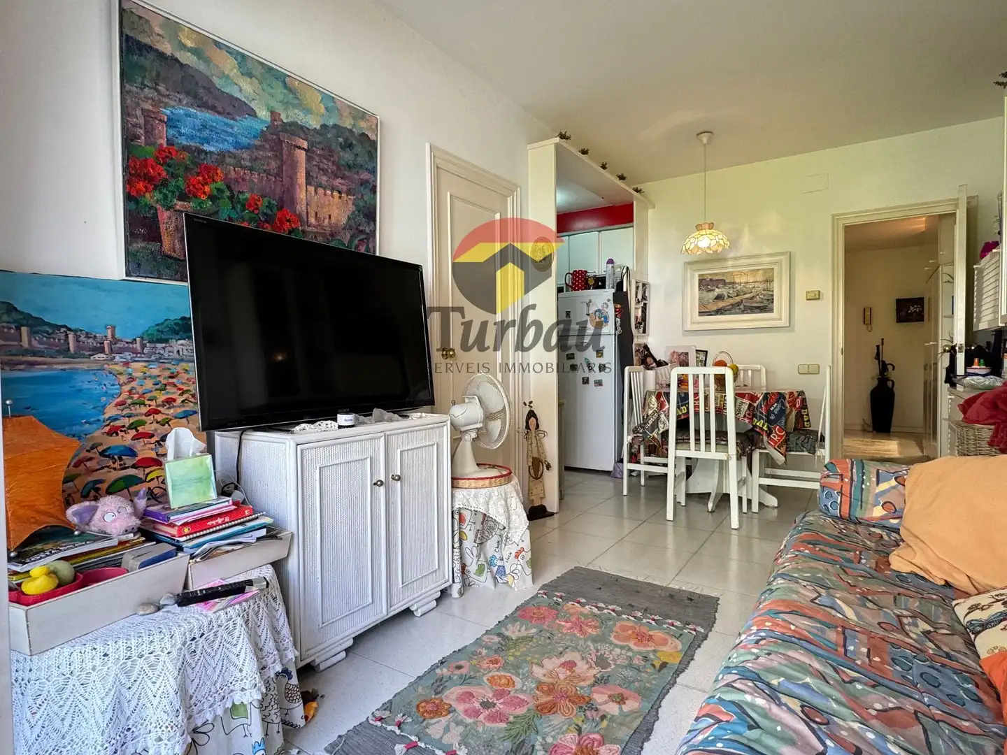 Wohnzimmer von Wohnungen zum Verkauf in Tossa de Mar mit Heizung und Terrasse