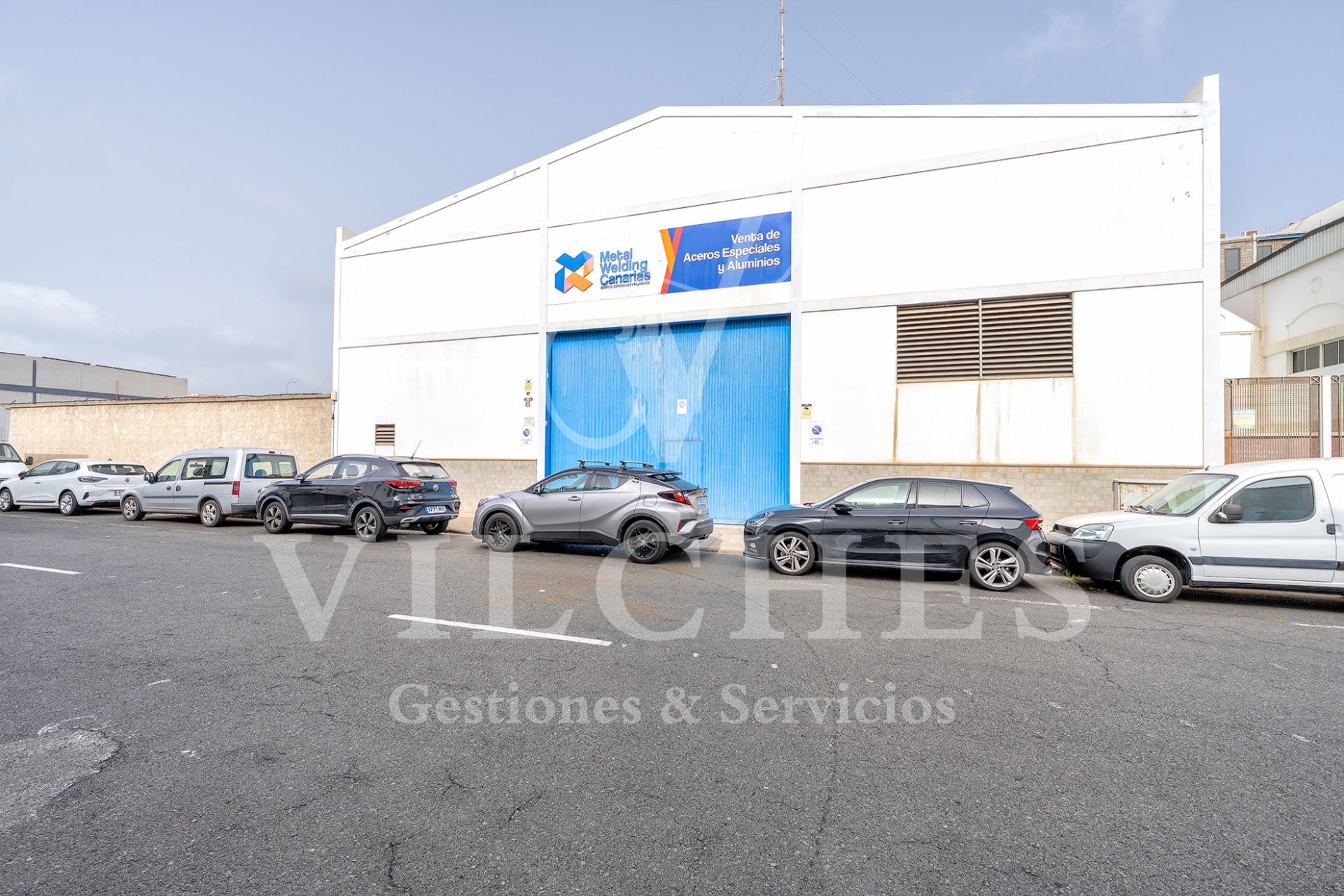 Außenansicht von Fabrikhallen zur Miete in Las Palmas de Gran Canaria