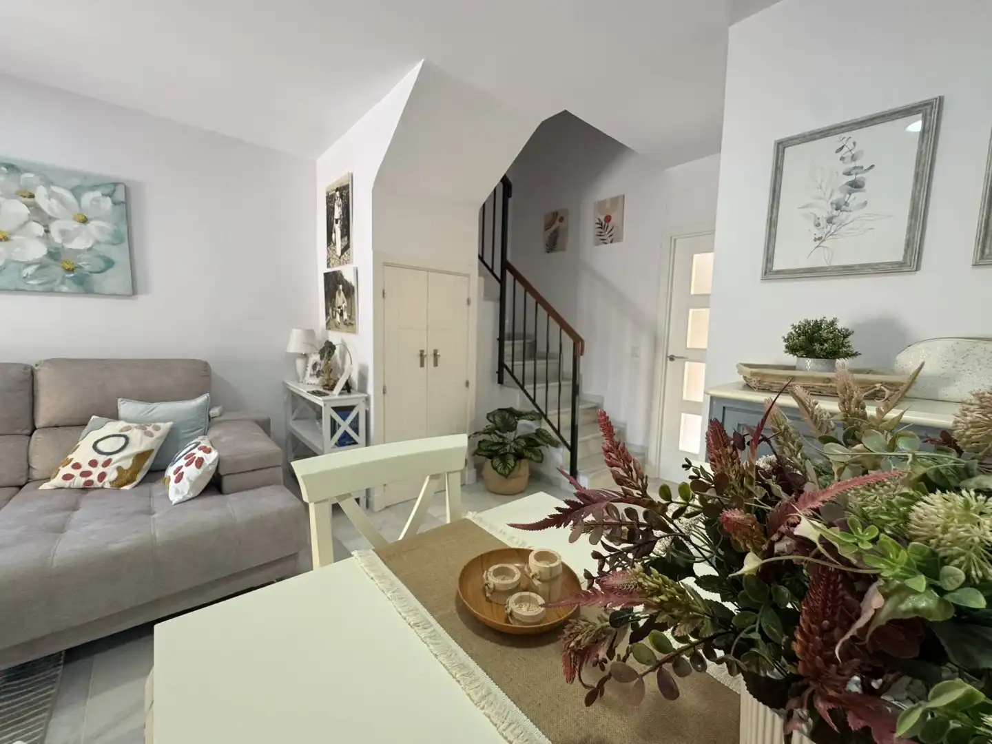 Living room of Duplexes for sale in Chipiona  with Furnished