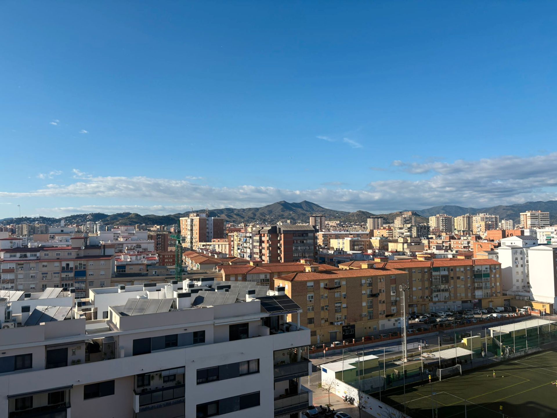 Außenansicht von Wohnung zur Miete in Málaga Capital mit Klimaanlage, Terrasse und Möbliert