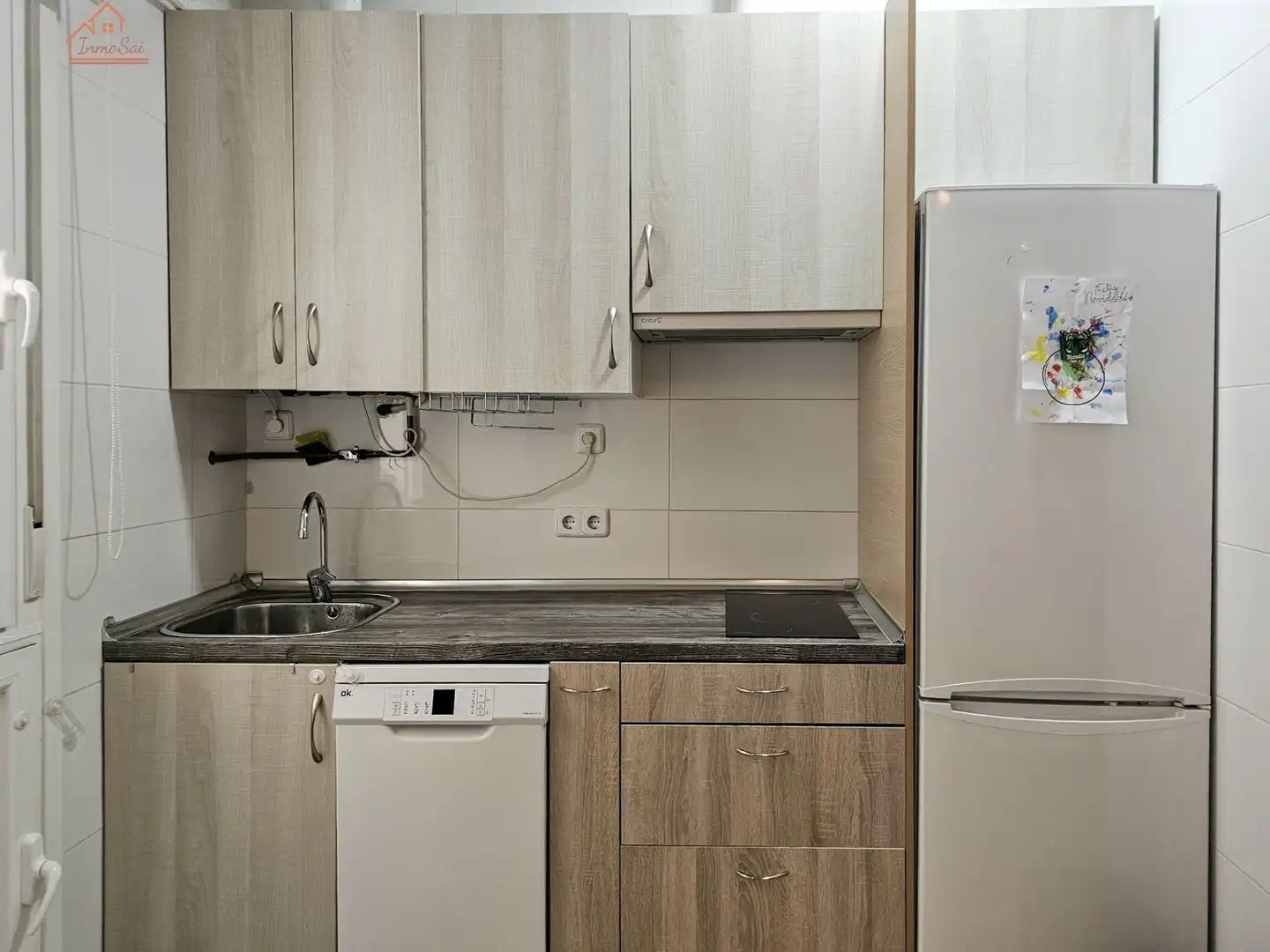 Cocina de Piso de alquiler en Madrid con Aire acondicionado, Calefacción y Amueblado