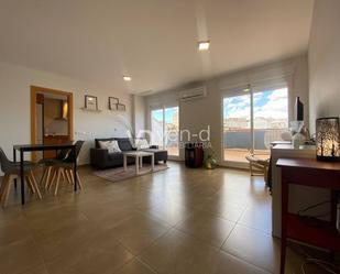 Sala d'estar de Àtic en venda en Enguera amb Aire condicionat i Terrassa