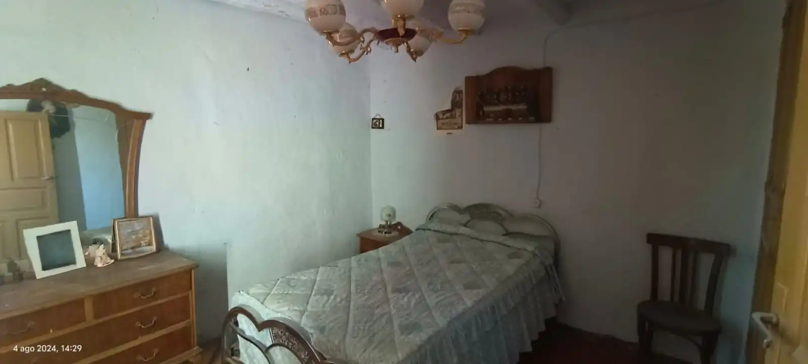 Dormitori de Casa o xalet en venda en Lécera amb Jardí privat, Terrassa i Moblat