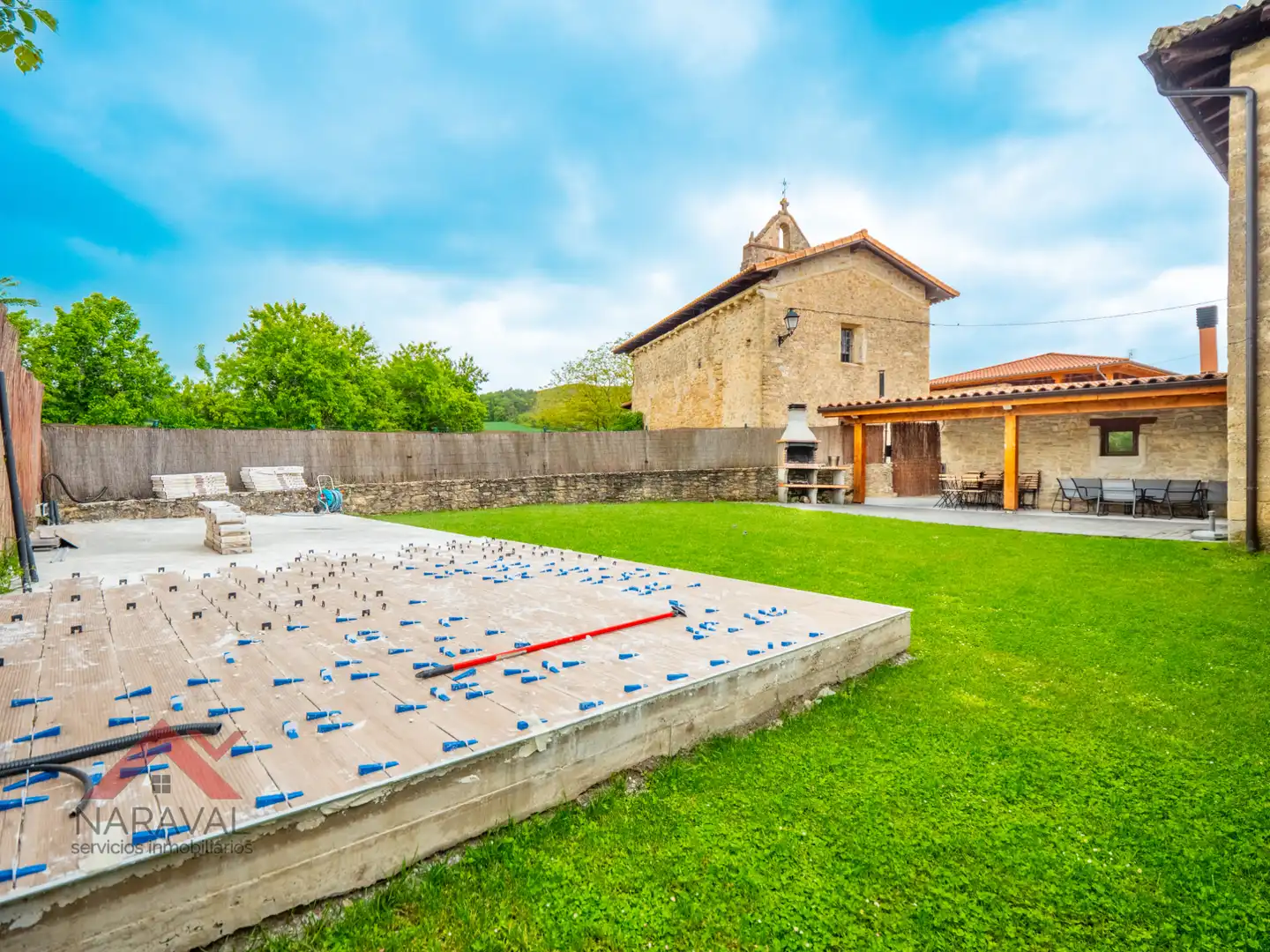 Terrassa de Casa o xalet en venda en Valdegovia / Gaubea amb Calefacció, Jardí privat i Terrassa