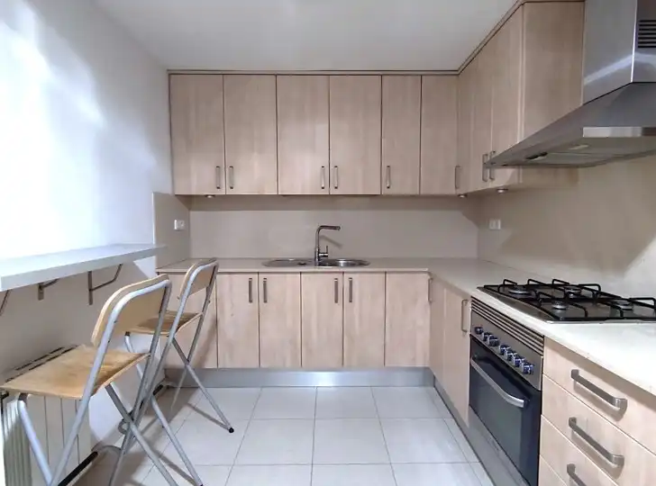 Cocina de Piso de alquiler en Montgat con Calefacción, Parquet y Terraza