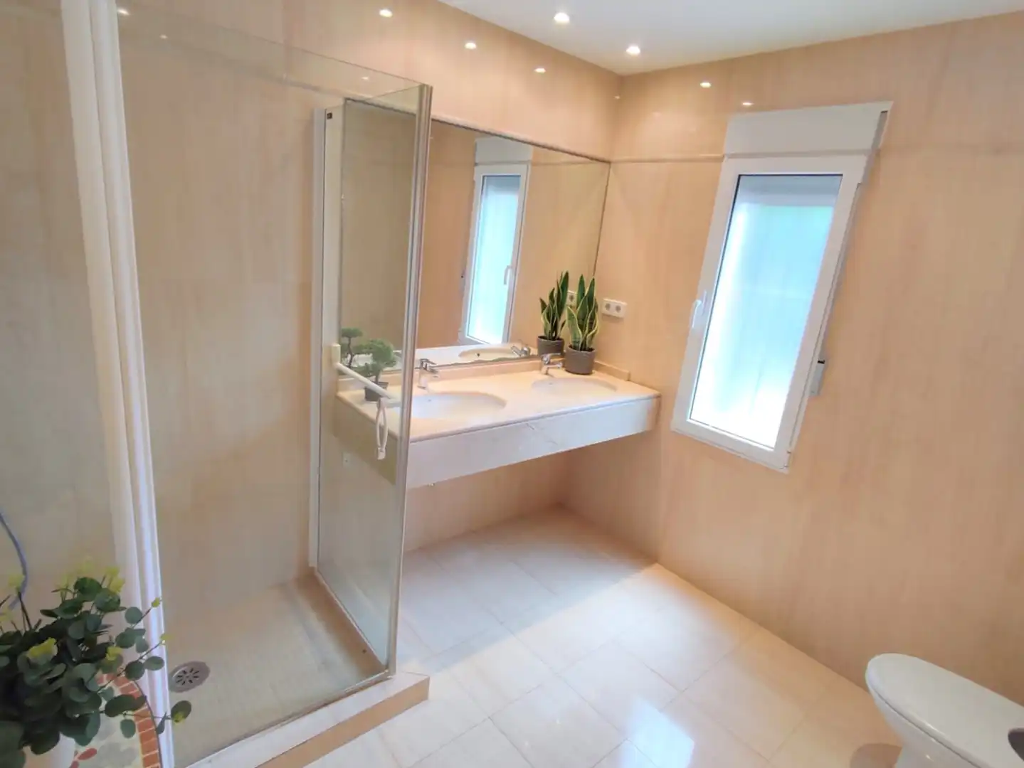 Badezimmer von Haus oder Chalet zur Miete in Puçol mit Heizung, Privatgarten und Terrasse