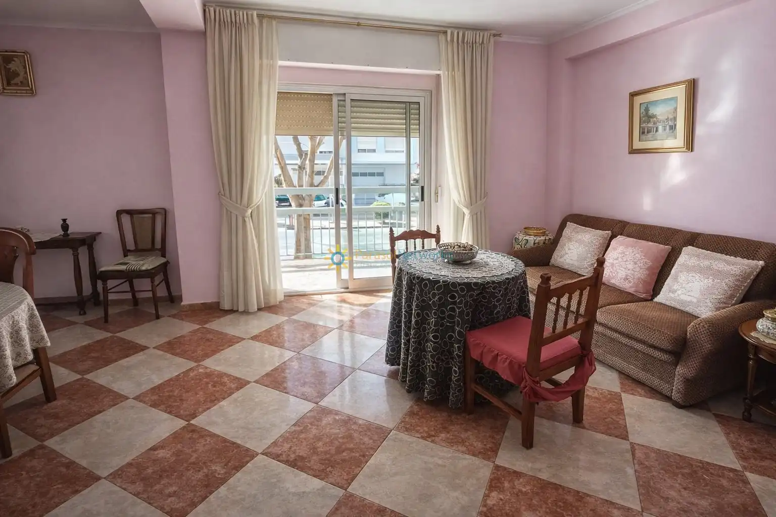 Bedroom of Flat for sale in Oliva  with Terrace and Balcony