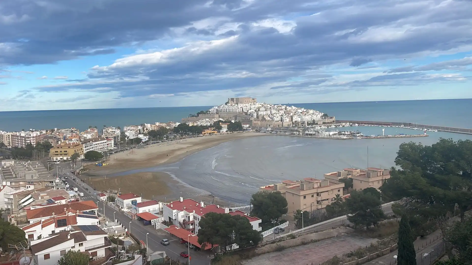 Vista exterior de Apartamento en venta en Peñíscola / Peníscola con Aire acondicionado, Calefacción y Terraza