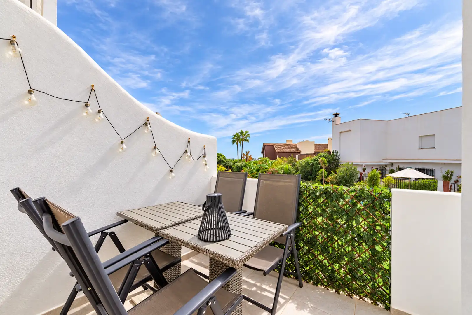 Terraza de Dúplex en venta en La Cala Mijas