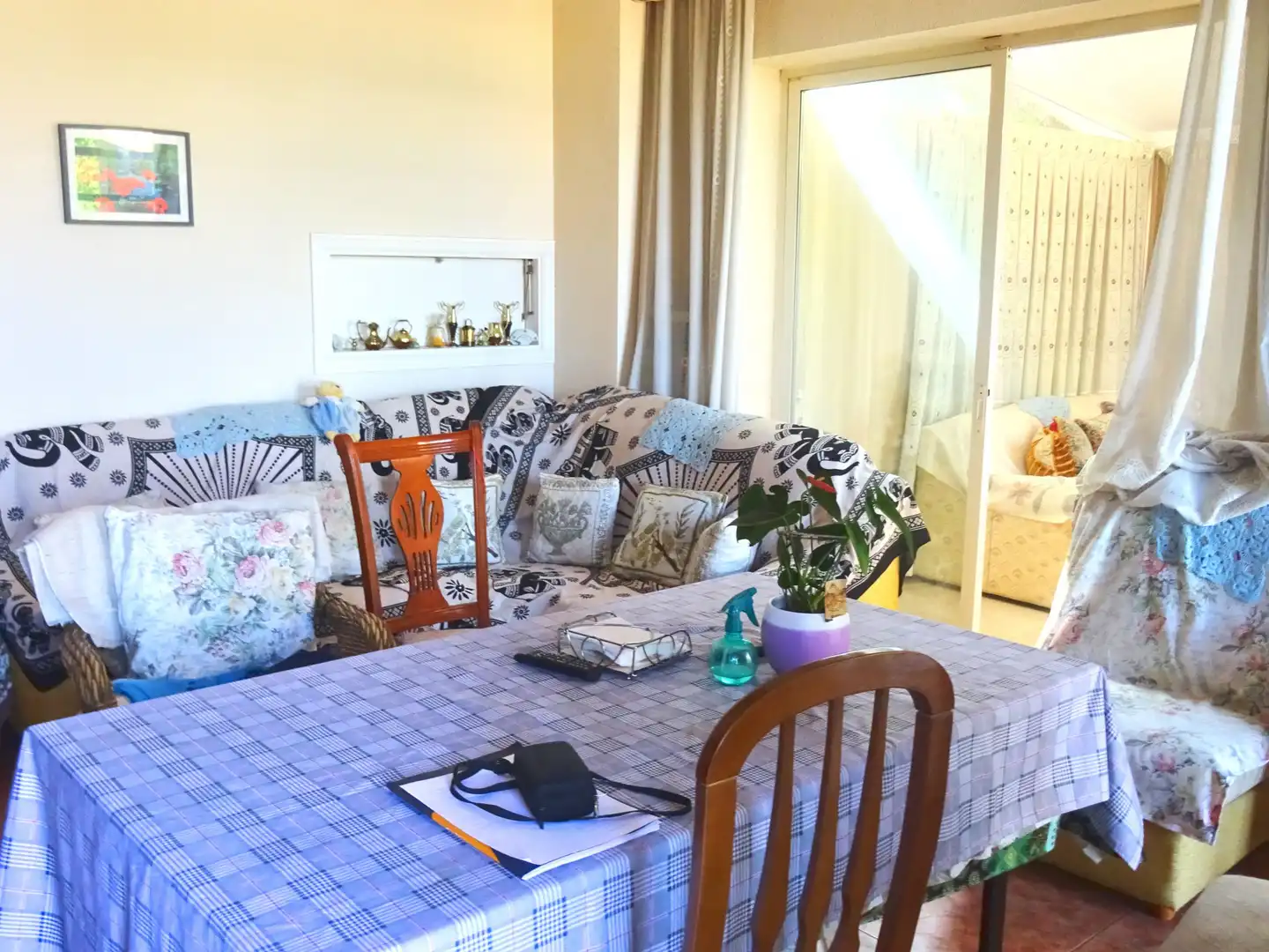 Sala d'estar de Casa o xalet en venda en Tres Cantos amb Calefacció i Terrassa