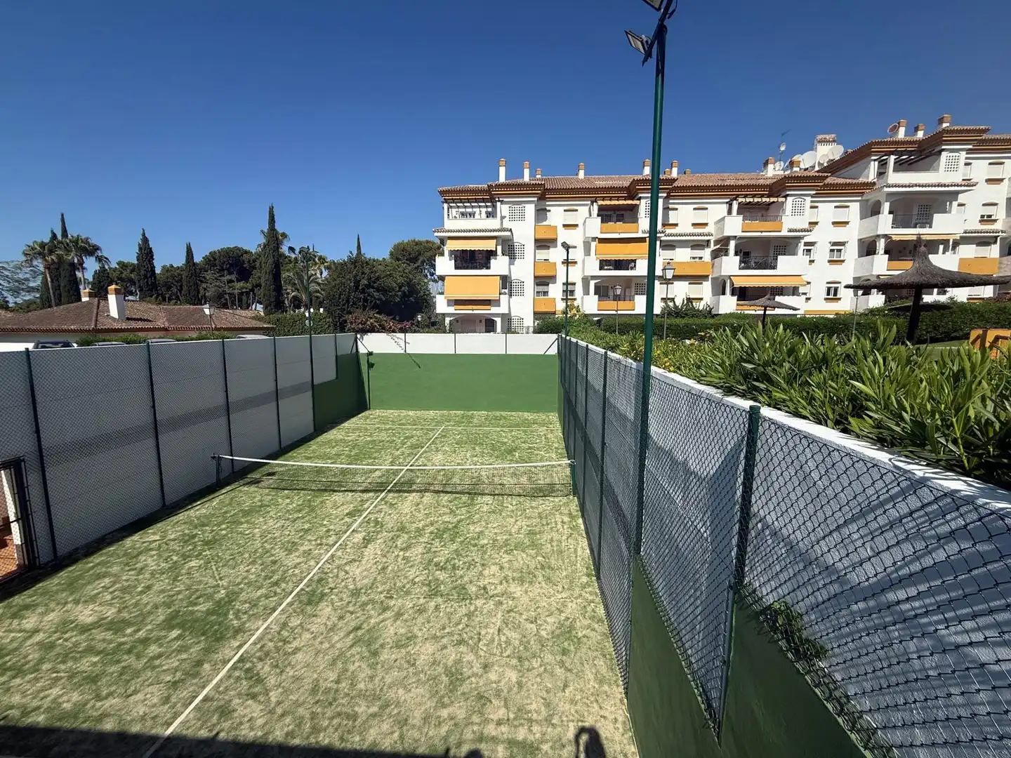 Jardí de Planta baixa de lloguer en Marbella amb Aire condicionat, Terrassa i Piscina