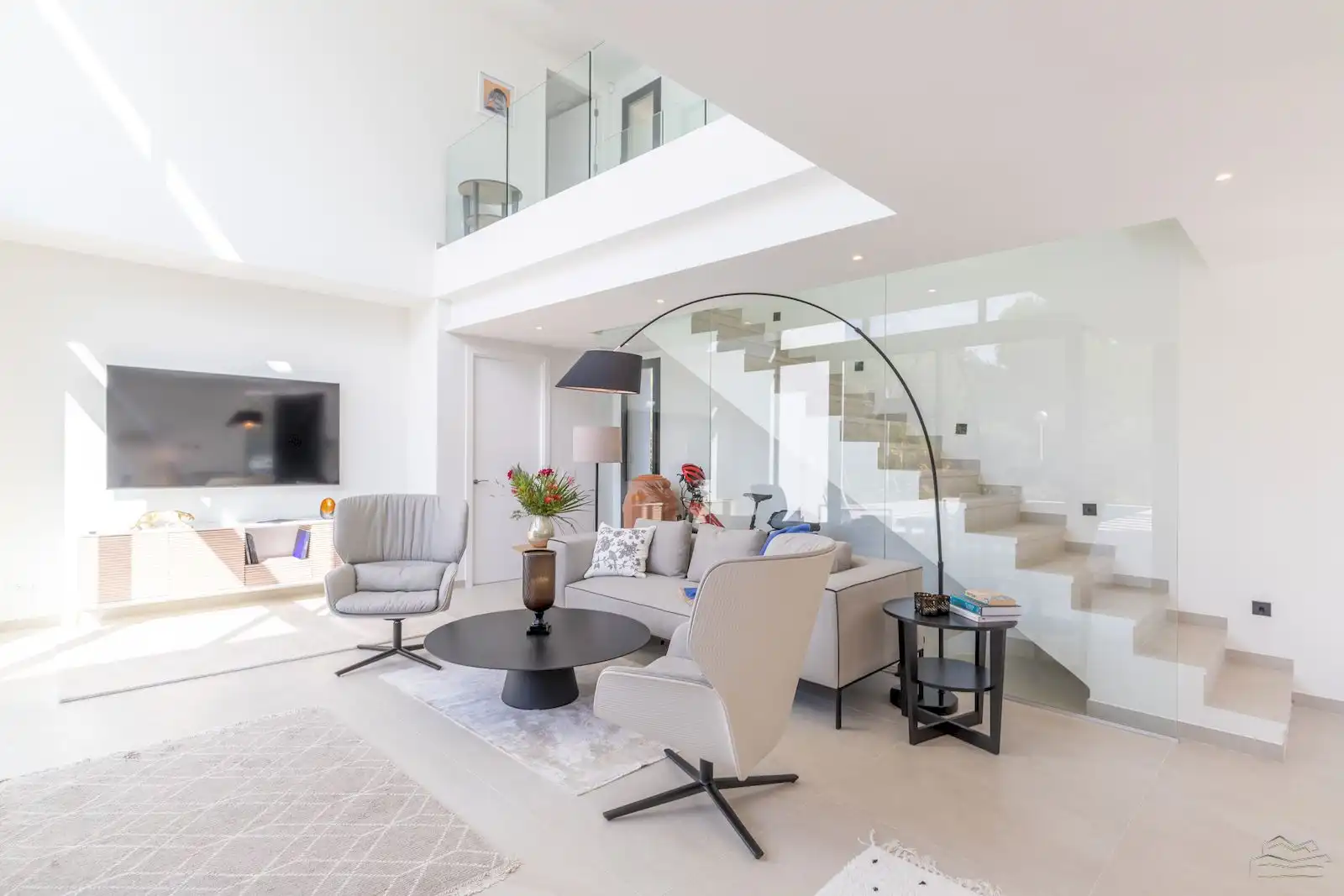 Living room of Houses for sale in Jávea / Xàbia  with Air Conditioner, Heating and Private garden