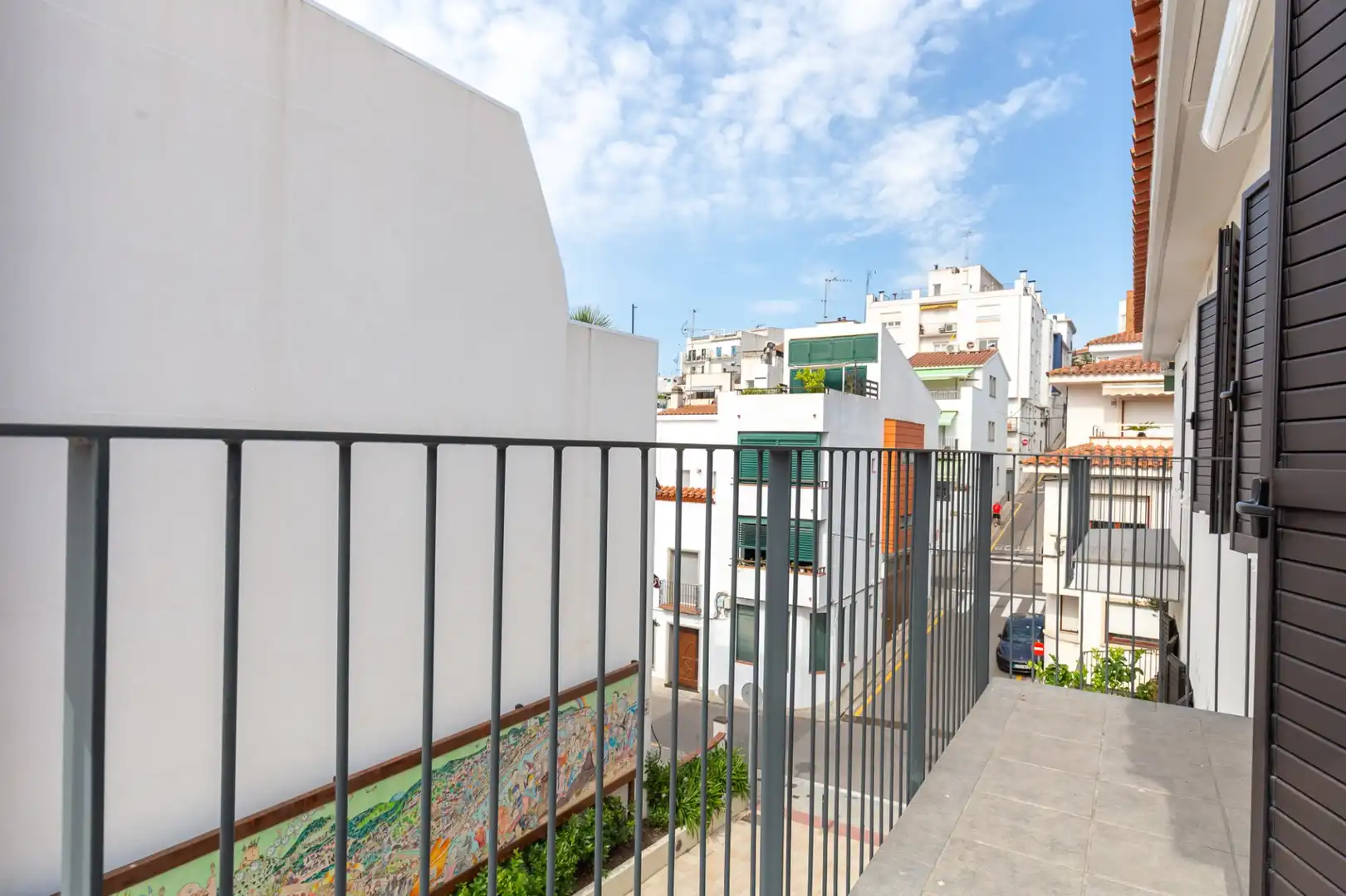 Exterior view of Flat for sale in Sant Pol de Mar  with Air Conditioner, Heating and Terrace