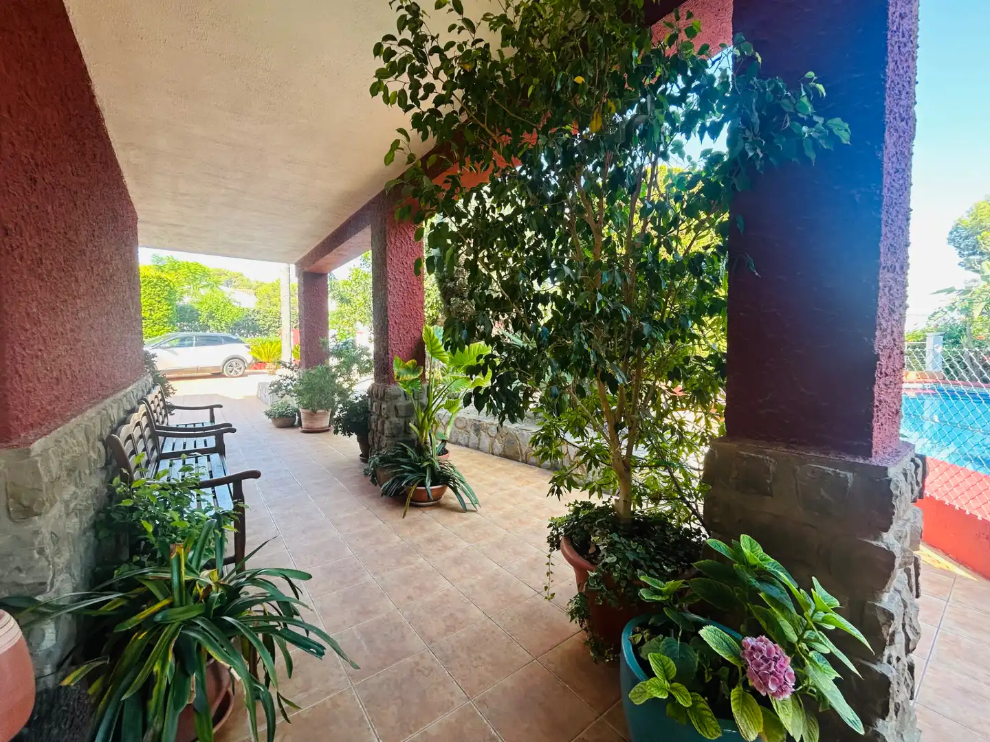 Terraza de Casa o chalet en venta en Dénia con Aire acondicionado, Calefacción y Jardín privado