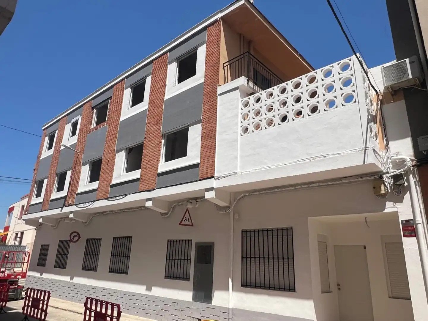 Vista exterior de Piso en venta en Almenara con Terraza