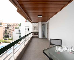 Terrace of Flat to rent in  Madrid Capital  with Air Conditioner, Heating and Terrace
