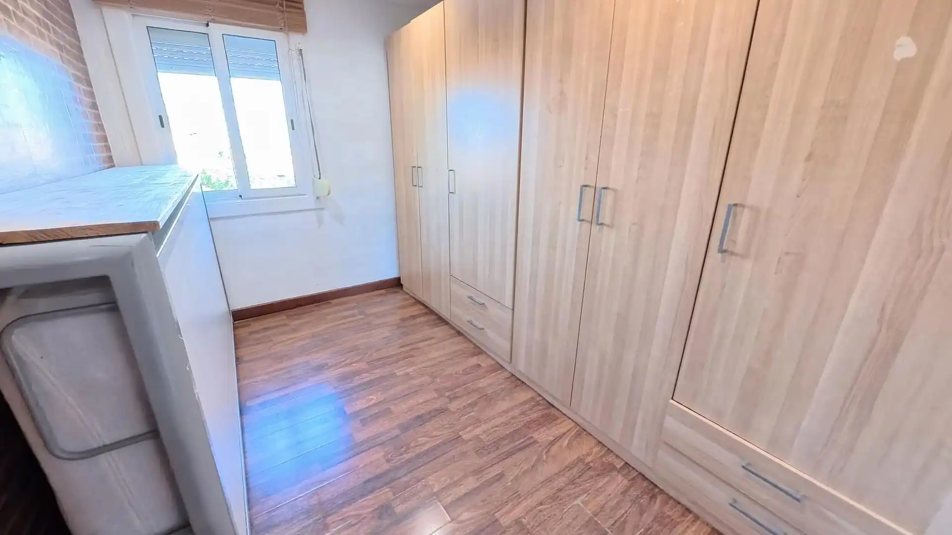 Schlafzimmer von Wohnung zum Verkauf in Barcelona mit Klimaanlage, Parkett und Möbliert