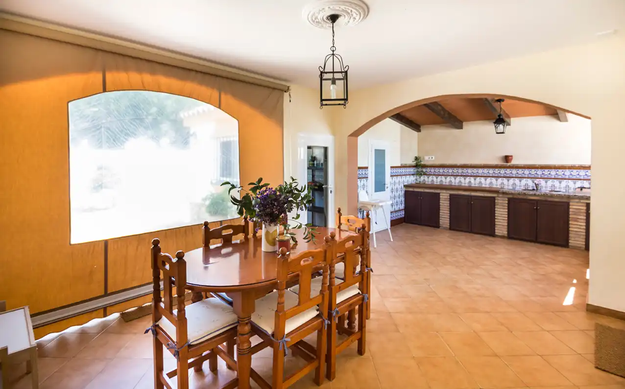 Comedor de Casa o chalet de alquiler en Chiclana de la Frontera con Piscina y Amueblado