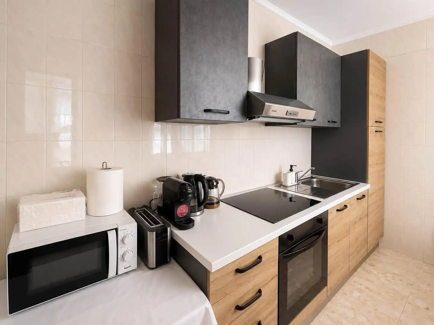 Cocina de Apartamento de alquiler en Santiago del Teide con Terraza y Amueblado