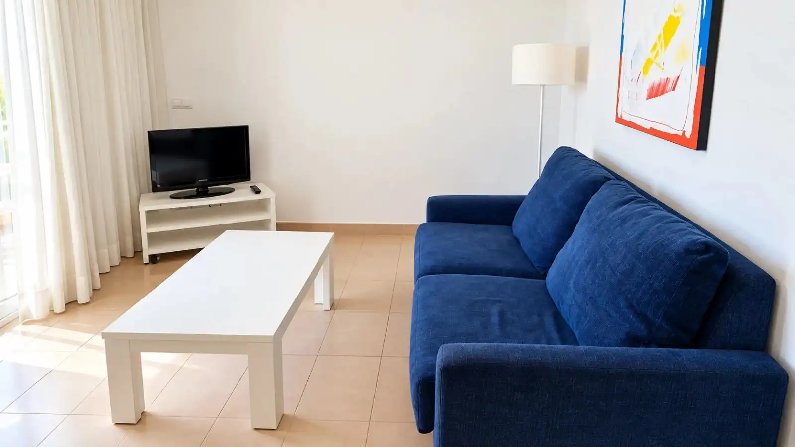 Sala de estar de Apartamento de alquiler en Rincón de Loix