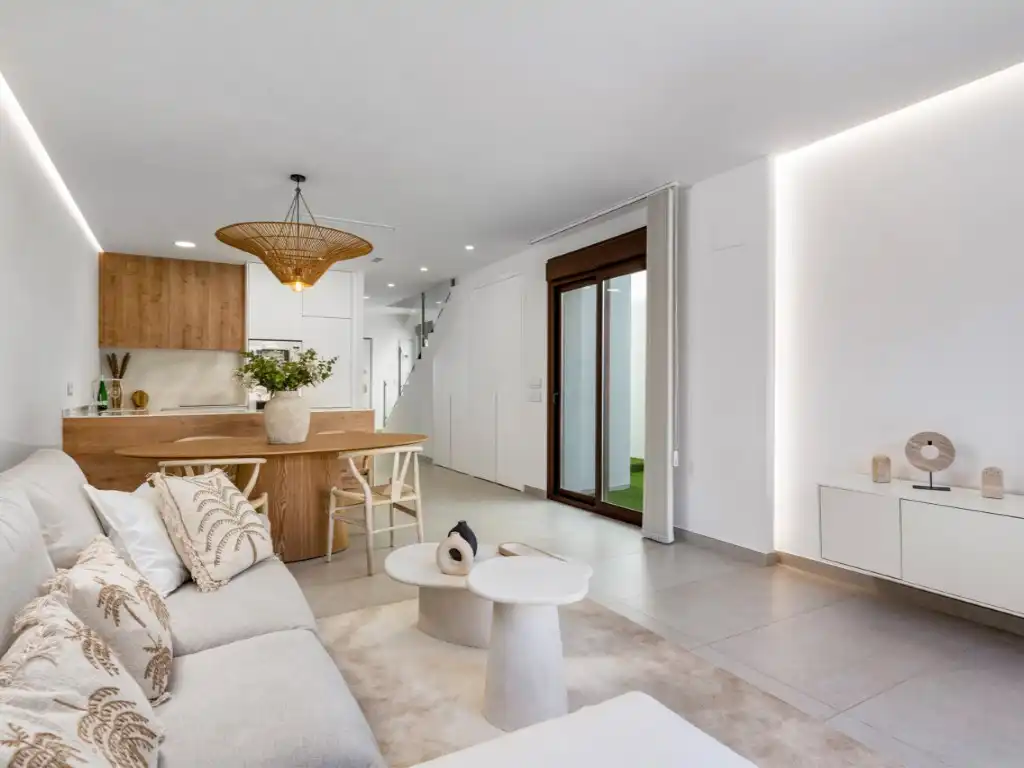 Sala d'estar de Casa o xalet en venda en Pilar de la Horadada amb Piscina