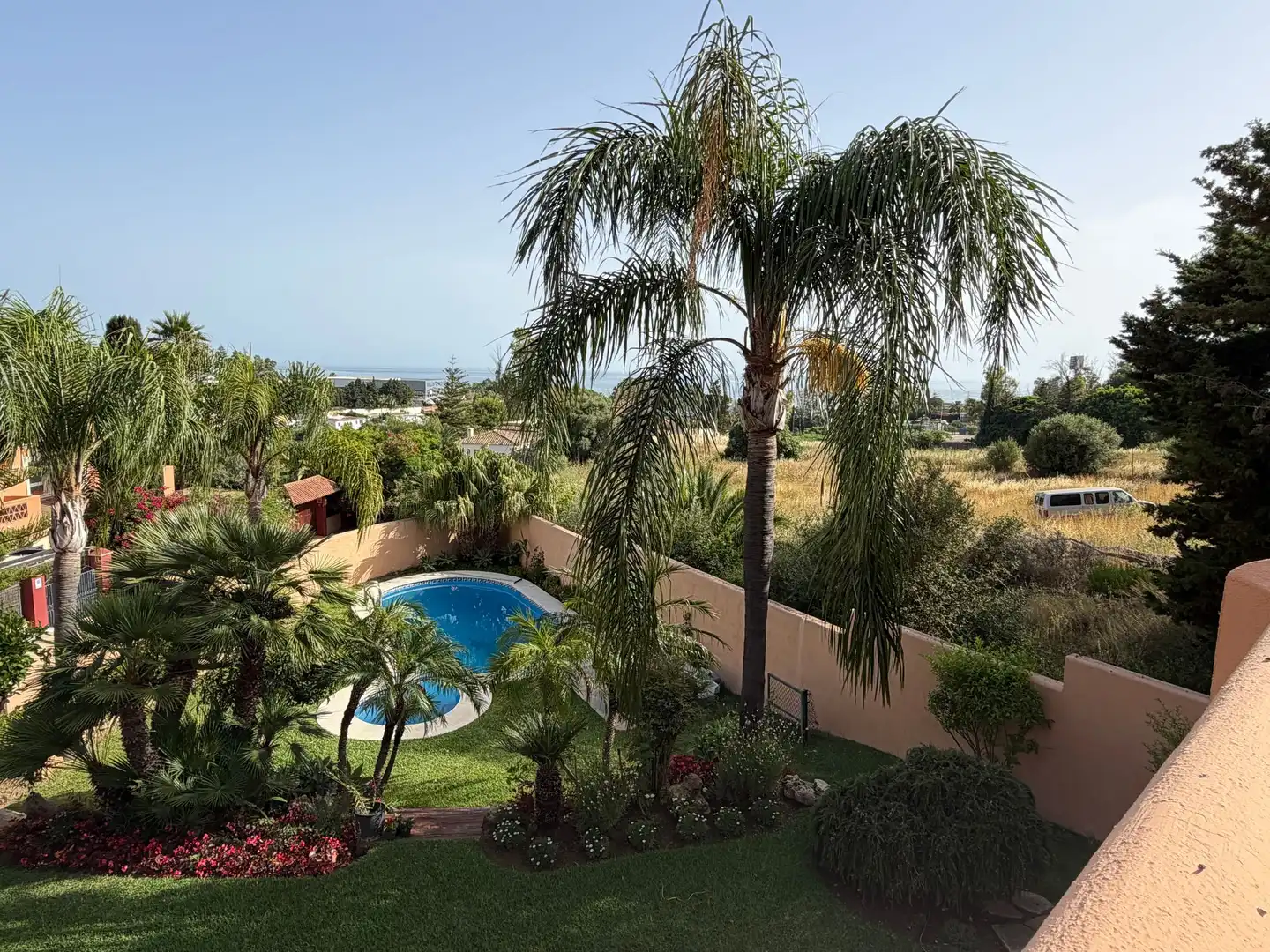 Garden of Detached homes for sale in Marbella  with Terrace and Balcony
