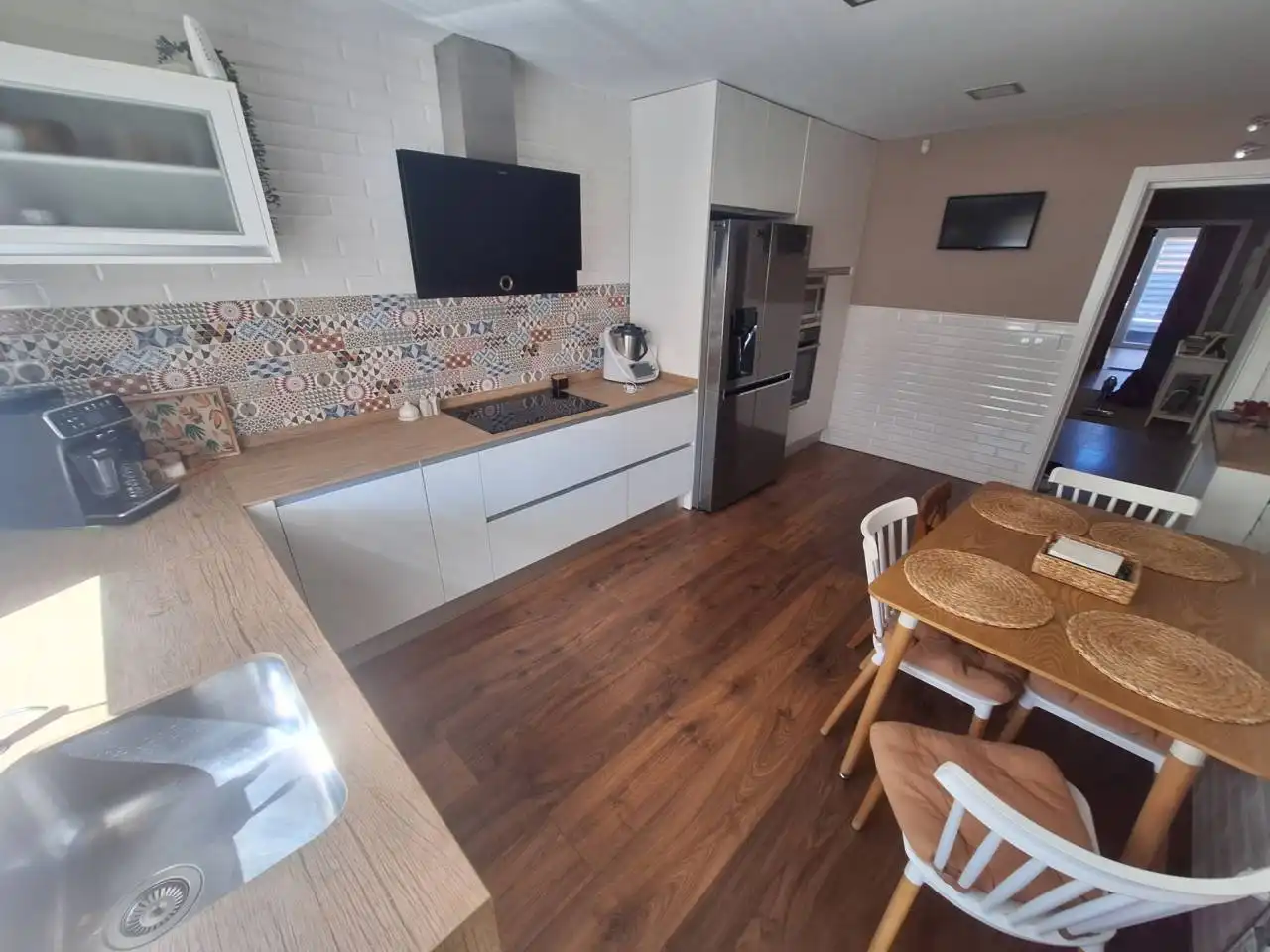 Cocina de Casa adosada en venta en Carranque con Aire acondicionado, Calefacción y Terraza