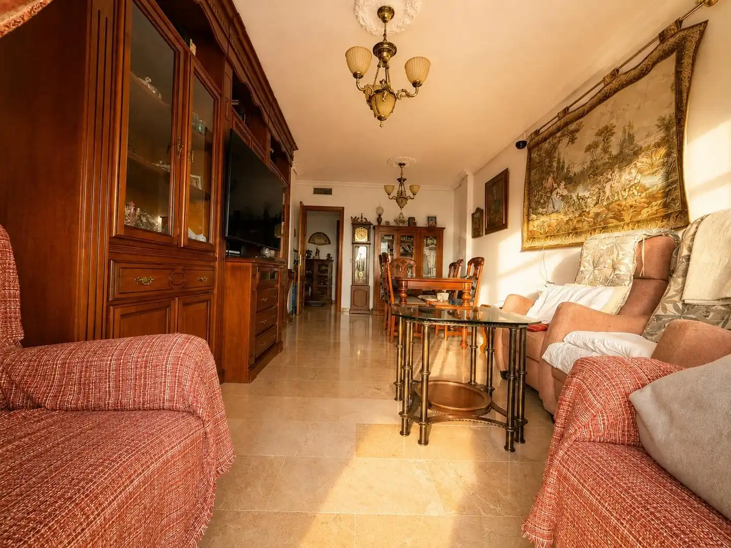 Wohnzimmer von Wohnung zum Verkauf in Córdoba mit Heizung, Privatgarten und Terrasse