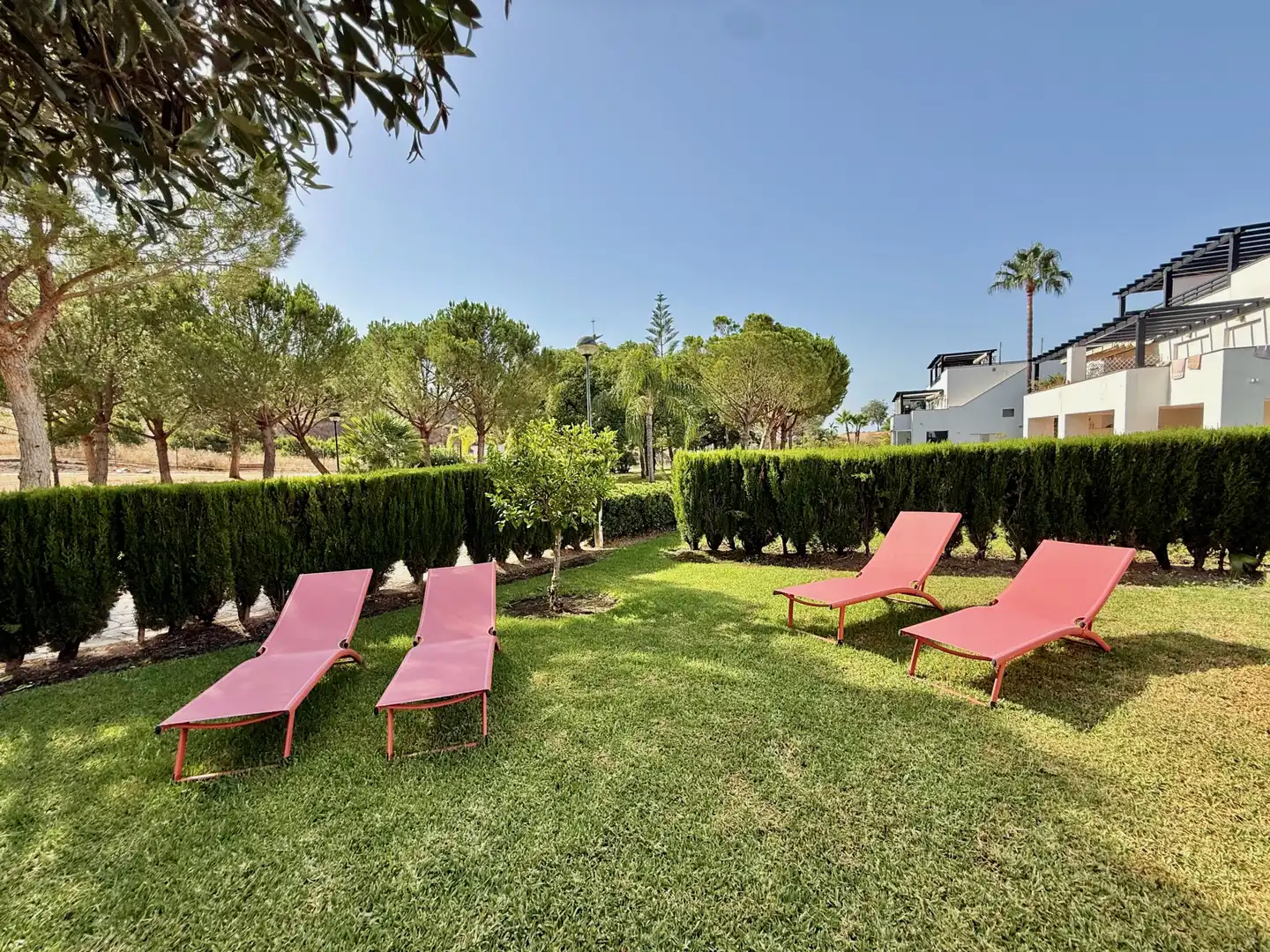 Garten von Einfamilien-Reihenhaus zur Miete in Las Chapas - El Rosario