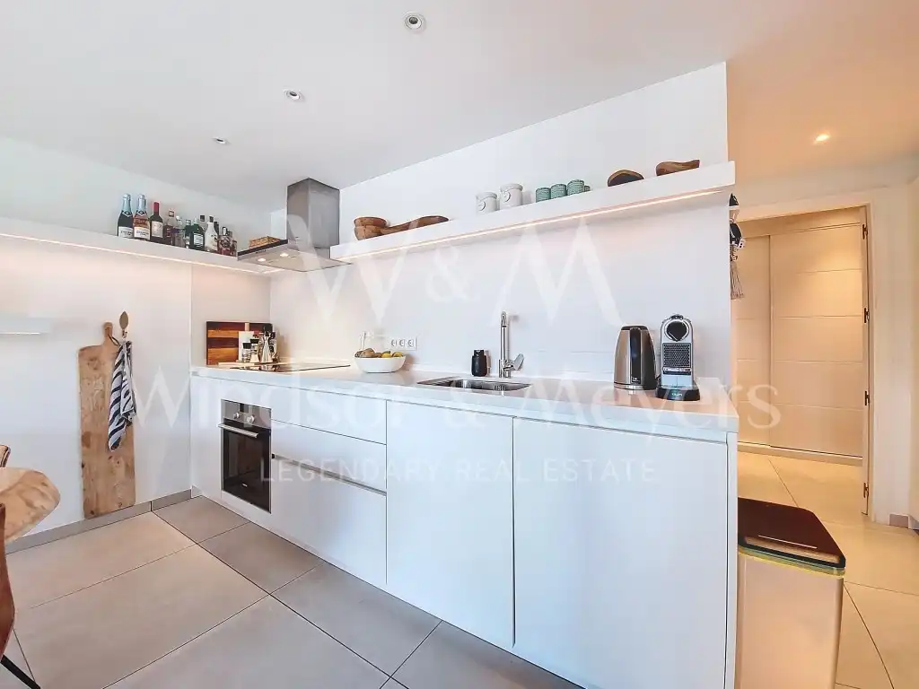 Kitchen of Flat for sale in Sant Josep de sa Talaia  with Air Conditioner, Furnished and Oven