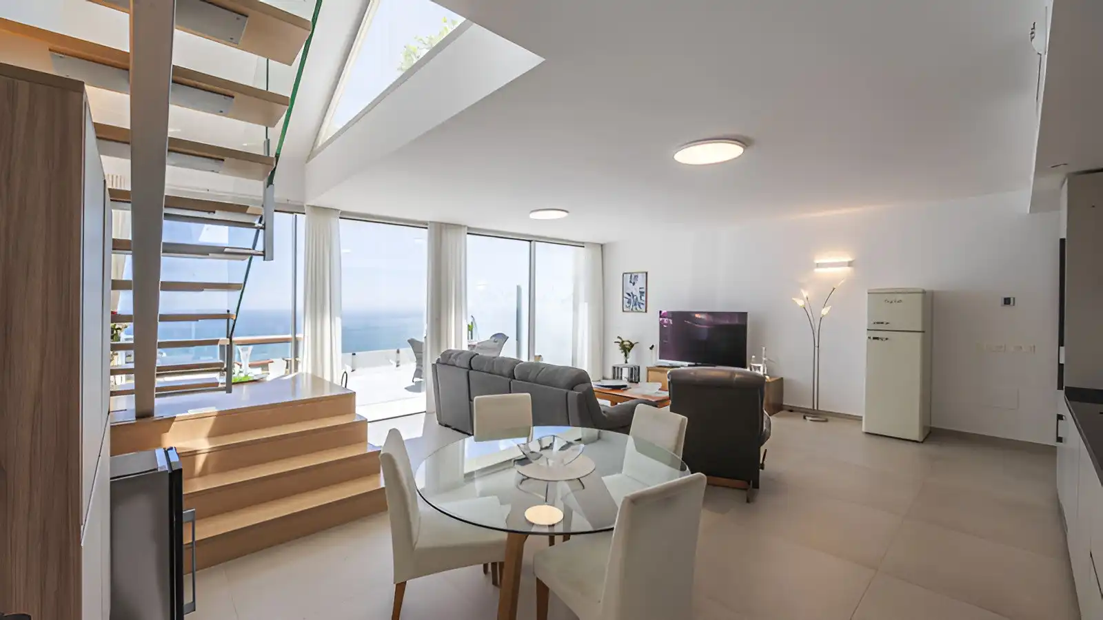 Living room of Attic for sale in Benalmádena  with Air Conditioner, Heating and Terrace