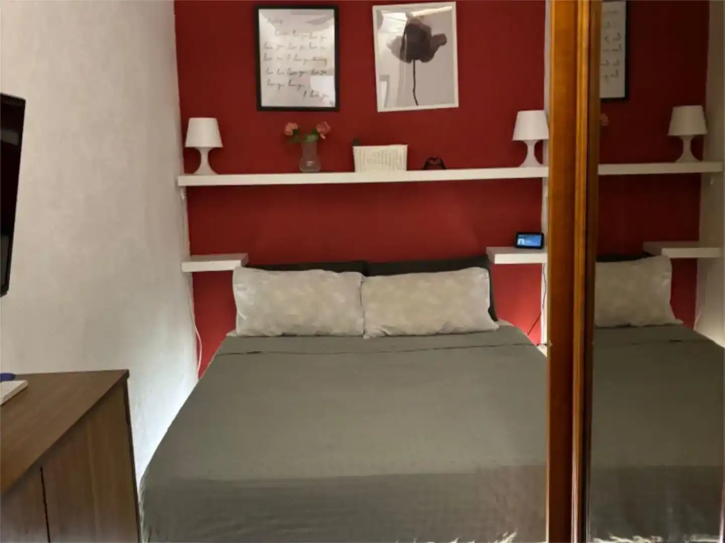 Schlafzimmer von Wohnung zur Miete in Daimiel mit Schwimmbad und Möbliert