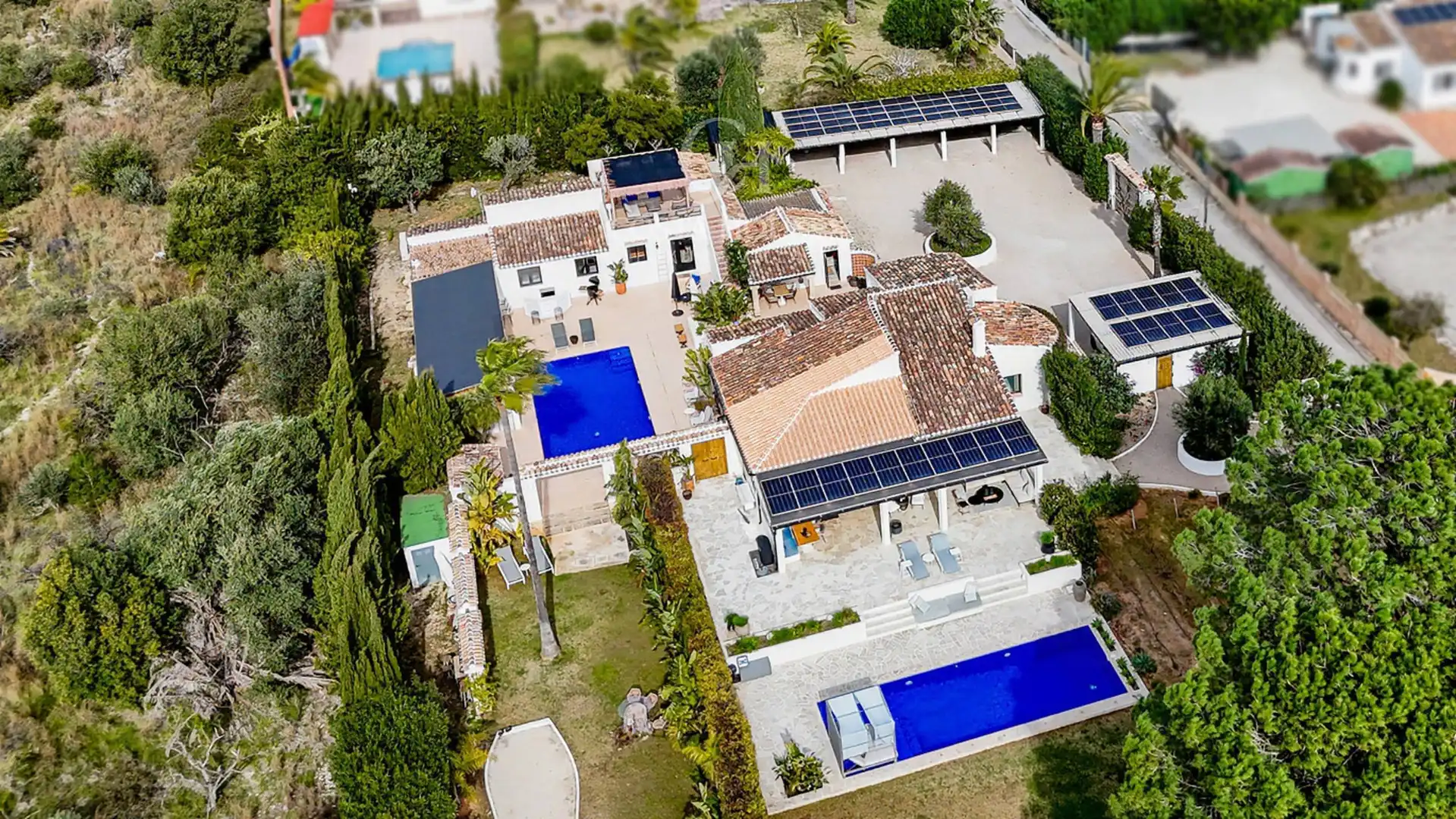 Exterior view of Houses for sale in Jávea / Xàbia  with Air Conditioner, Heating and Private garden