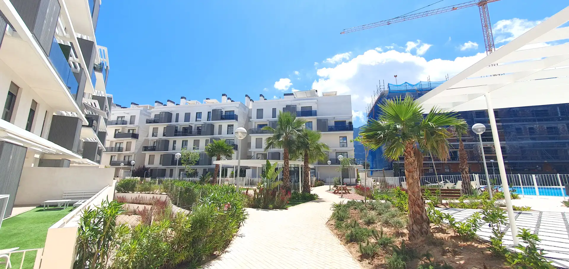 Exterior view of Apartments for rent in Dénia  with Air Conditioner, Heating and Terrace