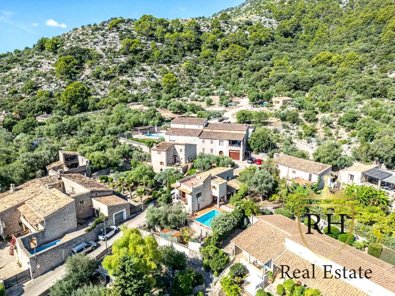 Vista exterior de Casa o chalet en venta en Selva con Aire acondicionado, Jardín privado y Terraza