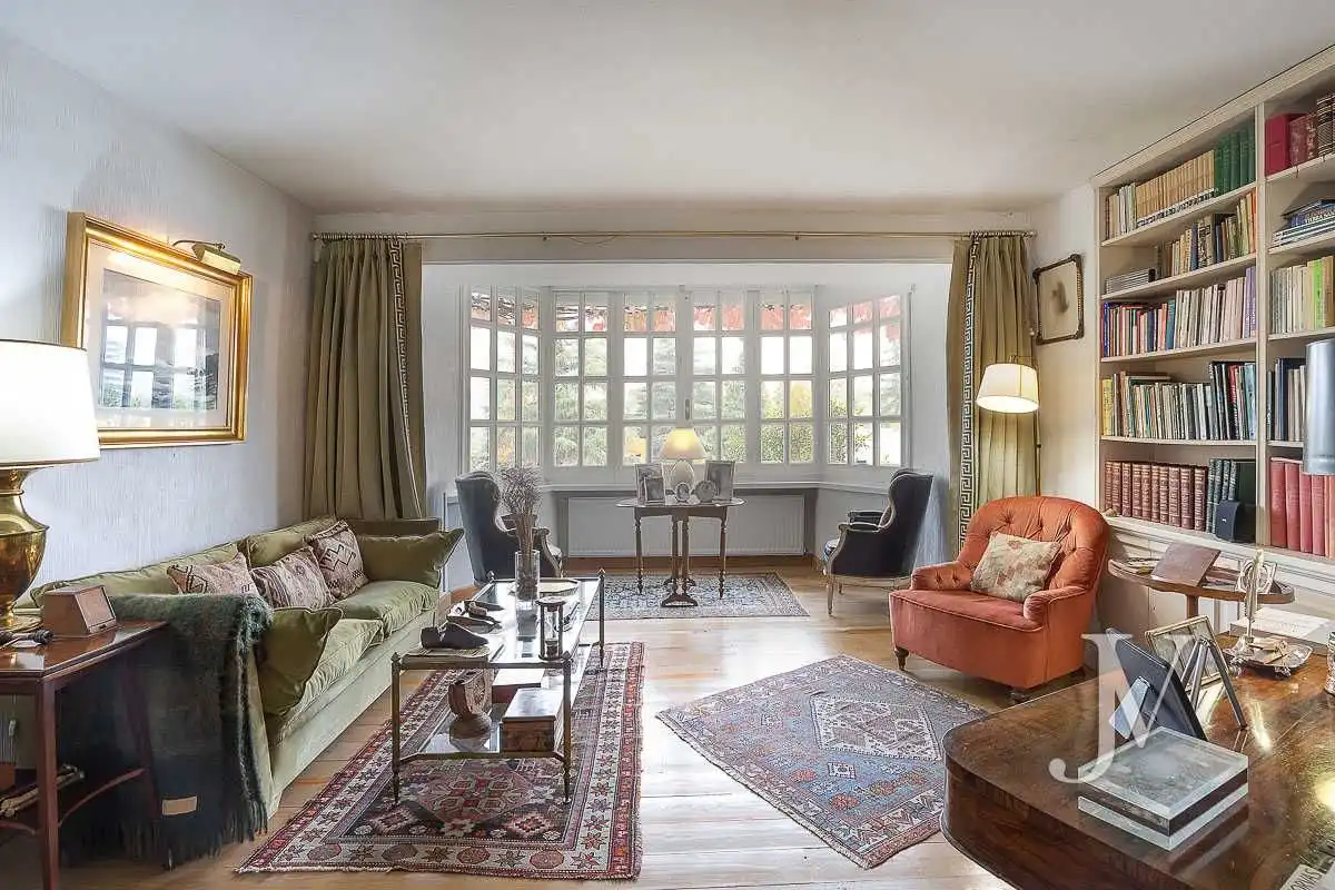 Sala d'estar de Casa o xalet en venda en Madrid amb Aire condicionat, Calefacció i Jardí privat