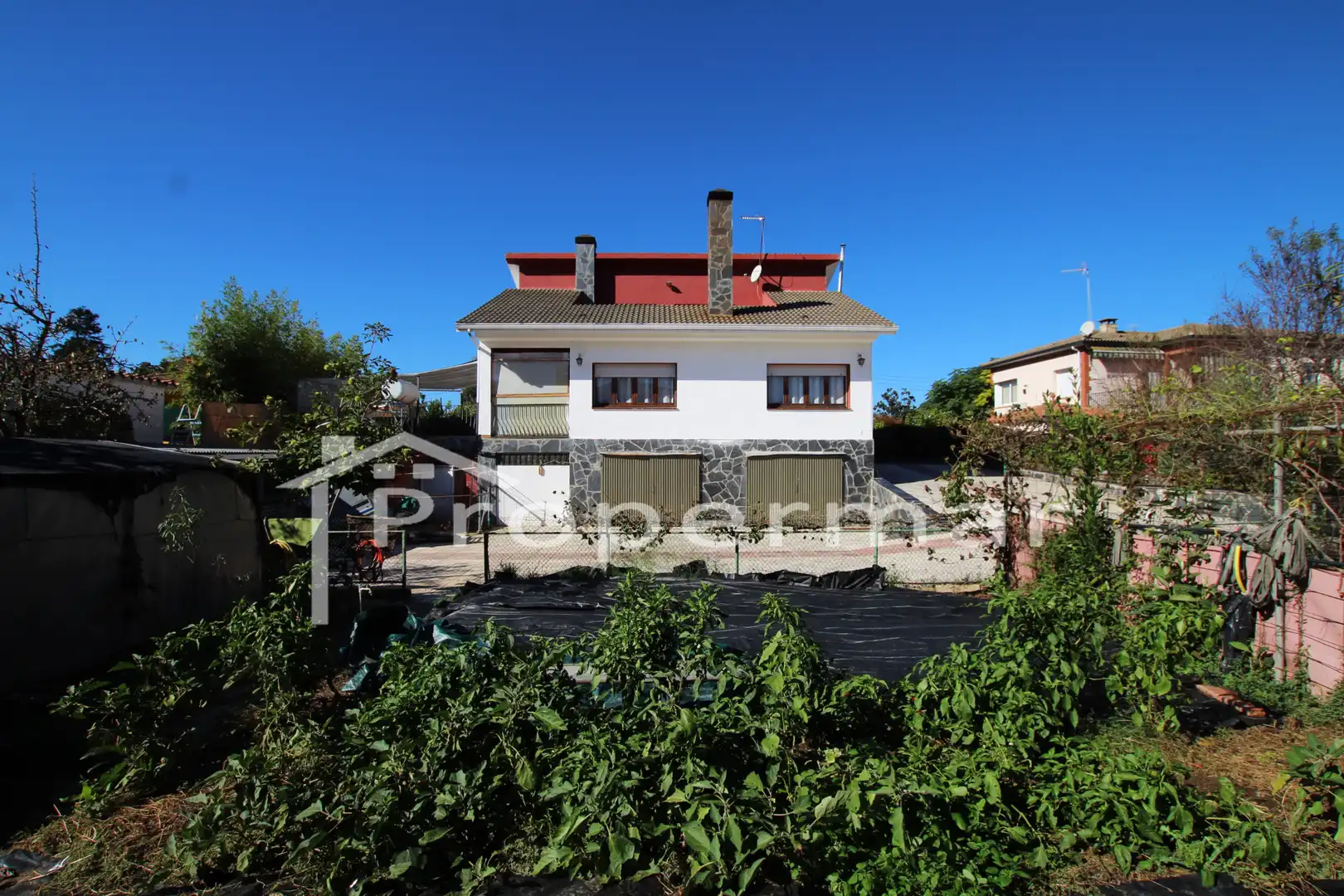 Vista exterior de Casa o xalet en venda en Sant Antoni de Vilamajor amb Calefacció, Jardí privat i Terrassa
