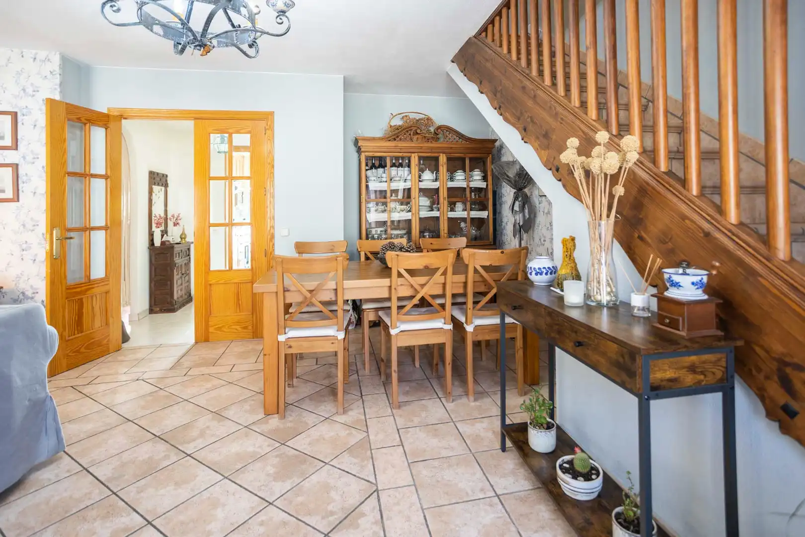 Dining room of Duplexes for sale in Brunete  with Air Conditioner, Heating and Private garden