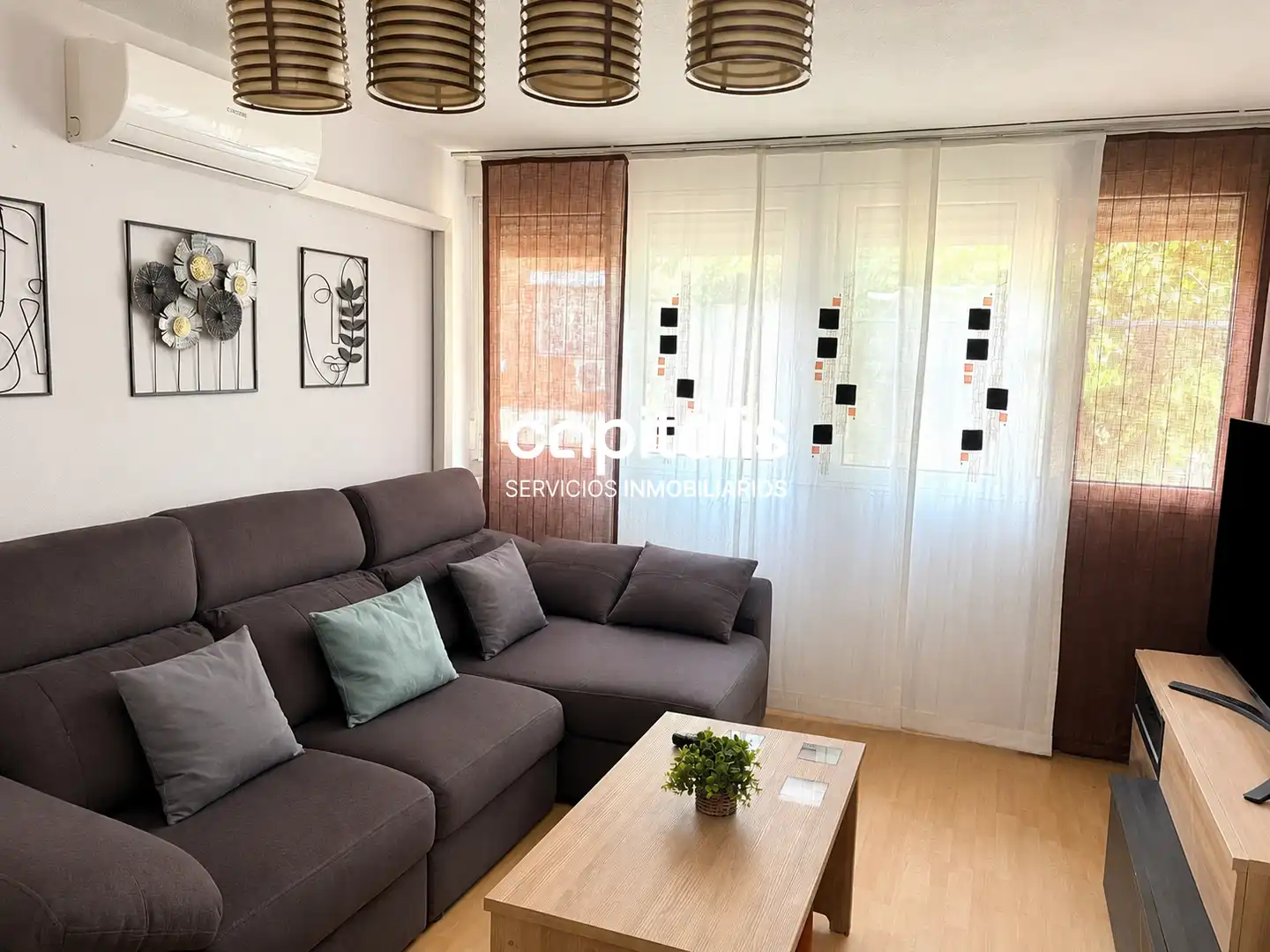 Sala de estar de Piso en venta en Madrid con Aire acondicionado y Calefacción