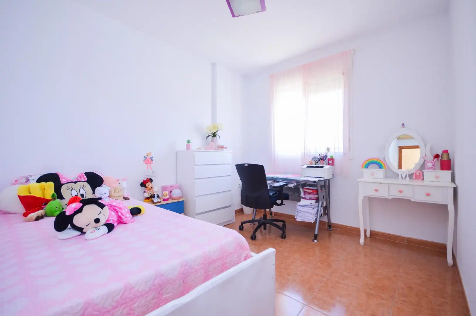 Schlafzimmer von Haus oder Chalet zum Verkauf in Huércal de Almería mit Klimaanlage, Heizung und Terrasse