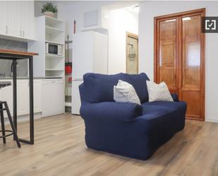 Living room of Flat to rent in  Madrid Capital  with Air Conditioner and Balcony