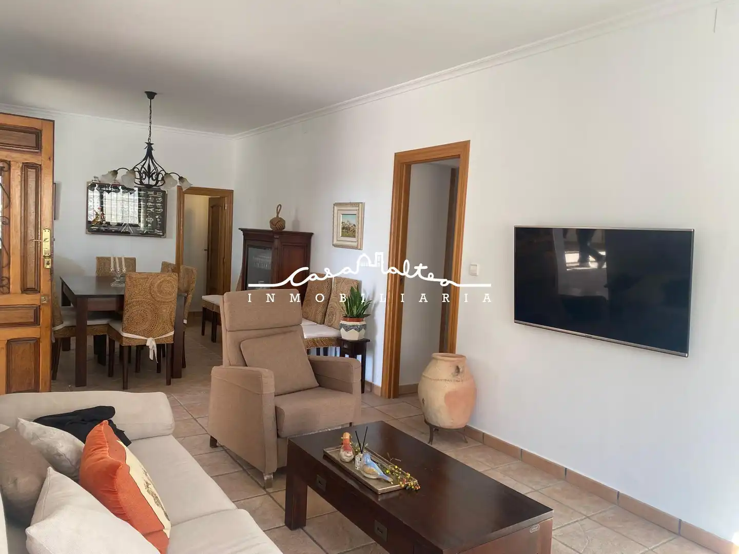 Living room of Houses for rent in Altea  with Air Conditioner and Furnished