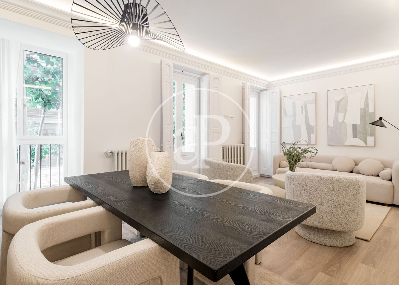 Menjador de Pis en venda en  Madrid Capital amb Aire condicionat, Calefacció i Balcó