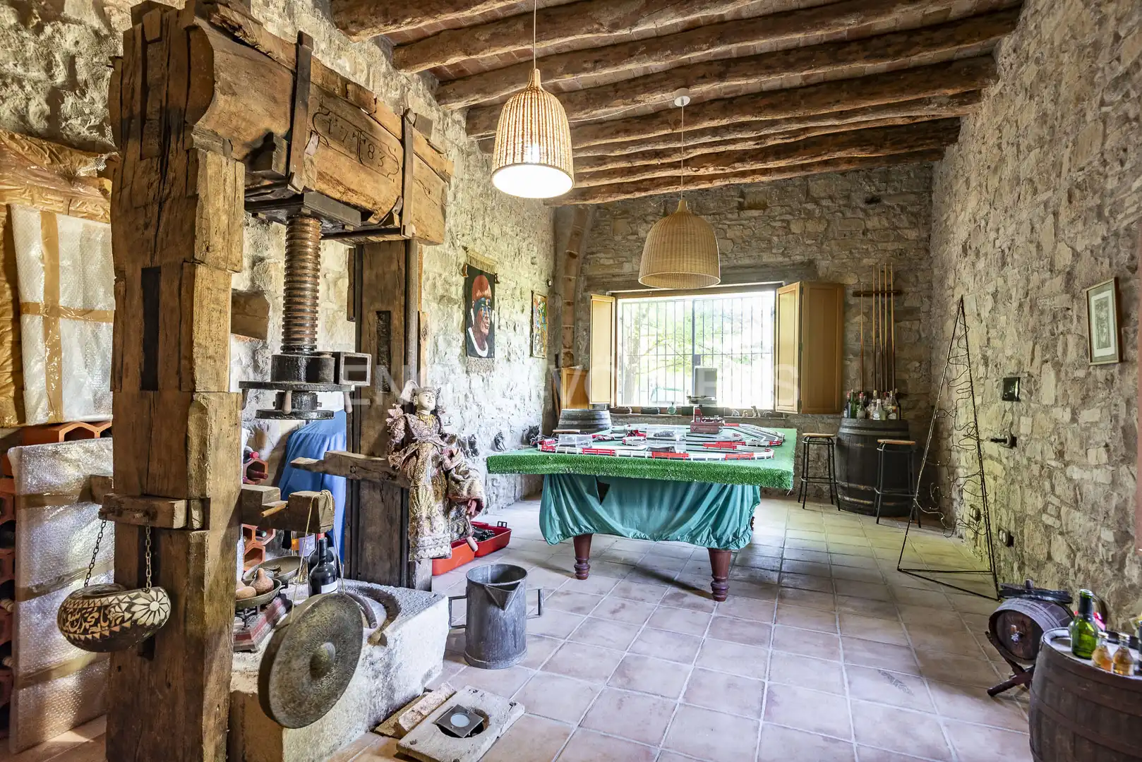 Kitchen of Country homes for sale in Castellbell i el Vilar  with Heating, Private garden and Swimming Pool