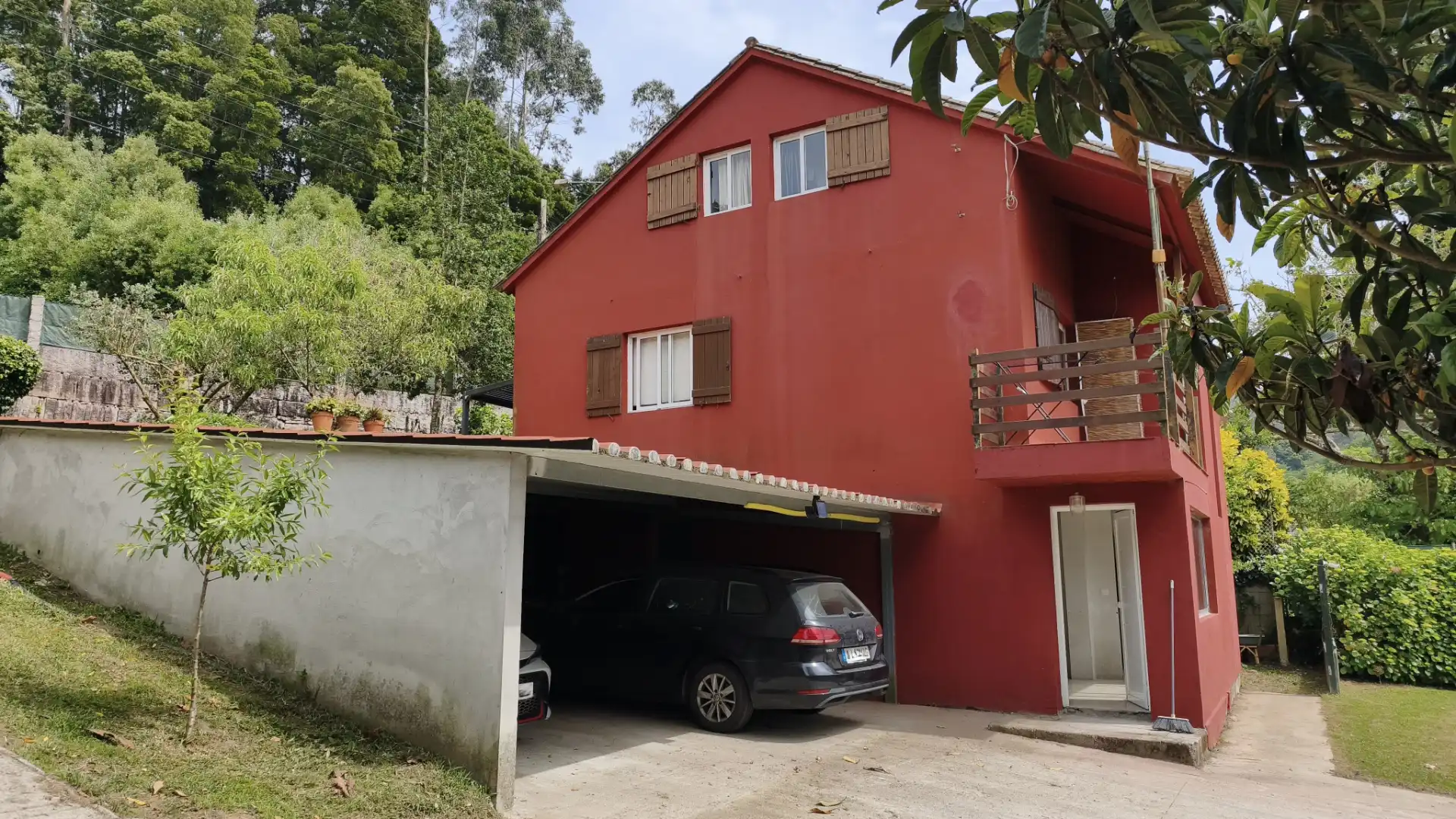 Vista exterior de Casa o chalet en venta en Gondomar con Jardín privado, Parquet y Terraza