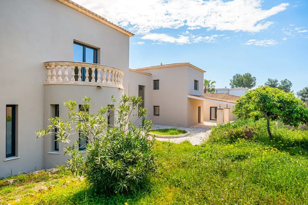 Exterior view of Houses for sale in Calvià  with Air Conditioner, Heating and Private garden