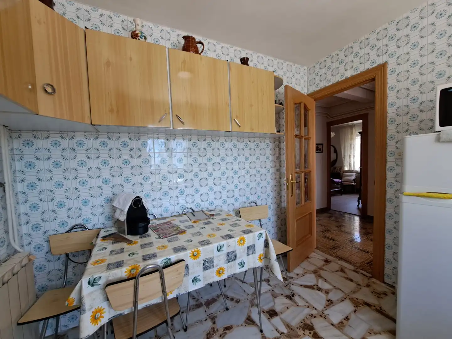 Cocina de Casa o chalet en venta en Villasabariego con Calefacción, Parquet y Amueblado