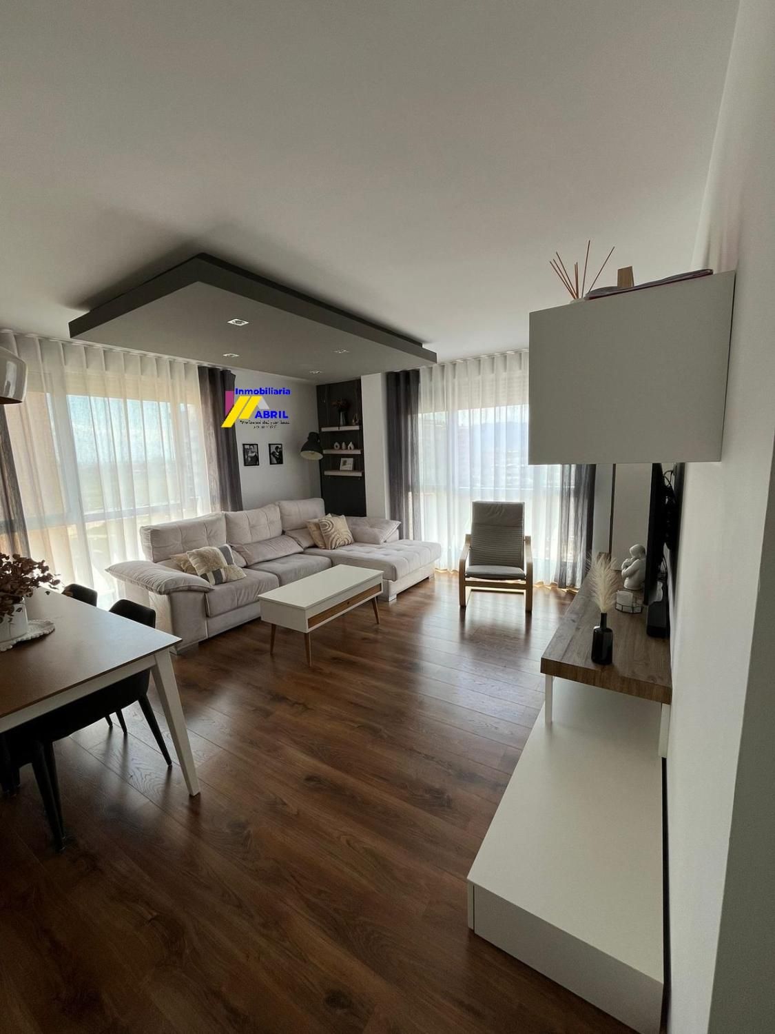 Sala d'estar de Apartament en venda en Cullera amb Aire condicionat, Terrassa i Moblat